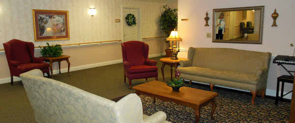 Foyer at brandon fl senior living community